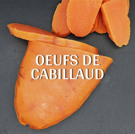 Oeufs de cabillaud